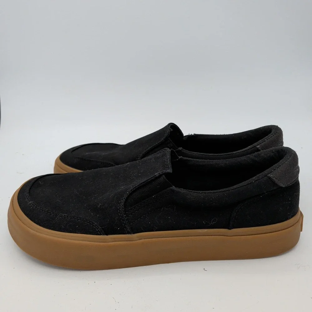 Splay Streetstyle Slip-On Shale Black Gum Sole Barefoot Shoes‎ Mens 9 Womens 11